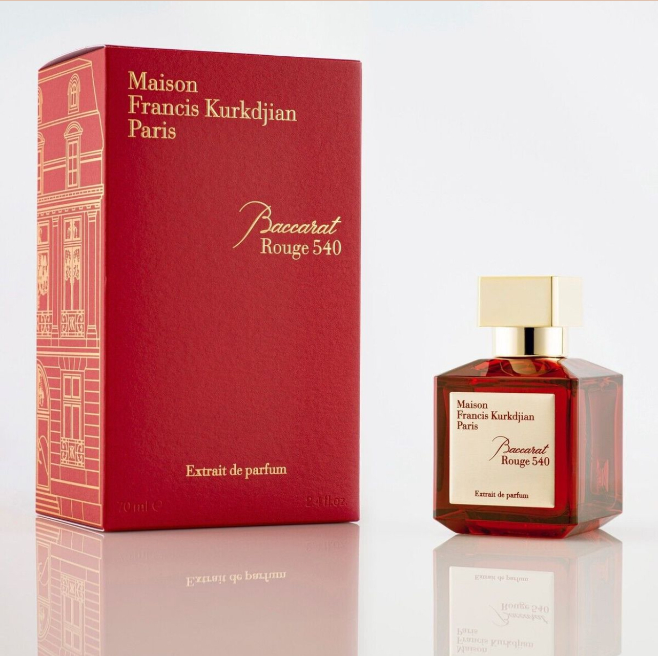 Baccarat Rouge 540 Extrait de Parfum – Maison Francis Kurkdjian Paris 70ml